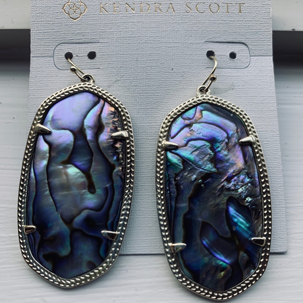 Kendra Scott Danielle Earrings Abalone Shell